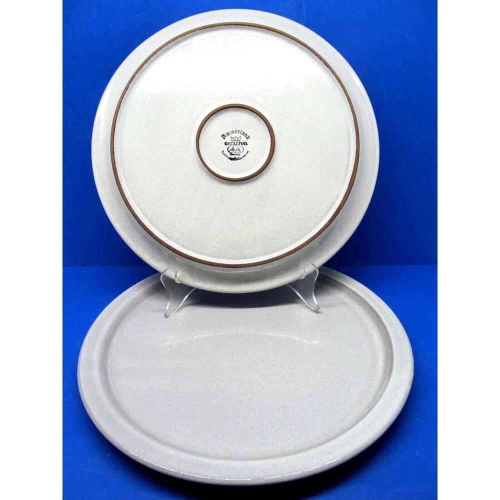 Ammerland Ceracron Melitta Set Of 2 Gray 10 3/8